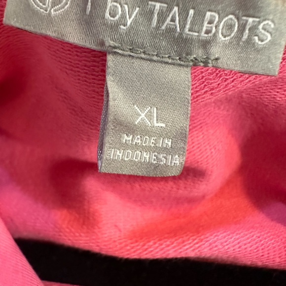 New without tag Talbots zip up sweatshirt, size XL - Picture 3 of 6